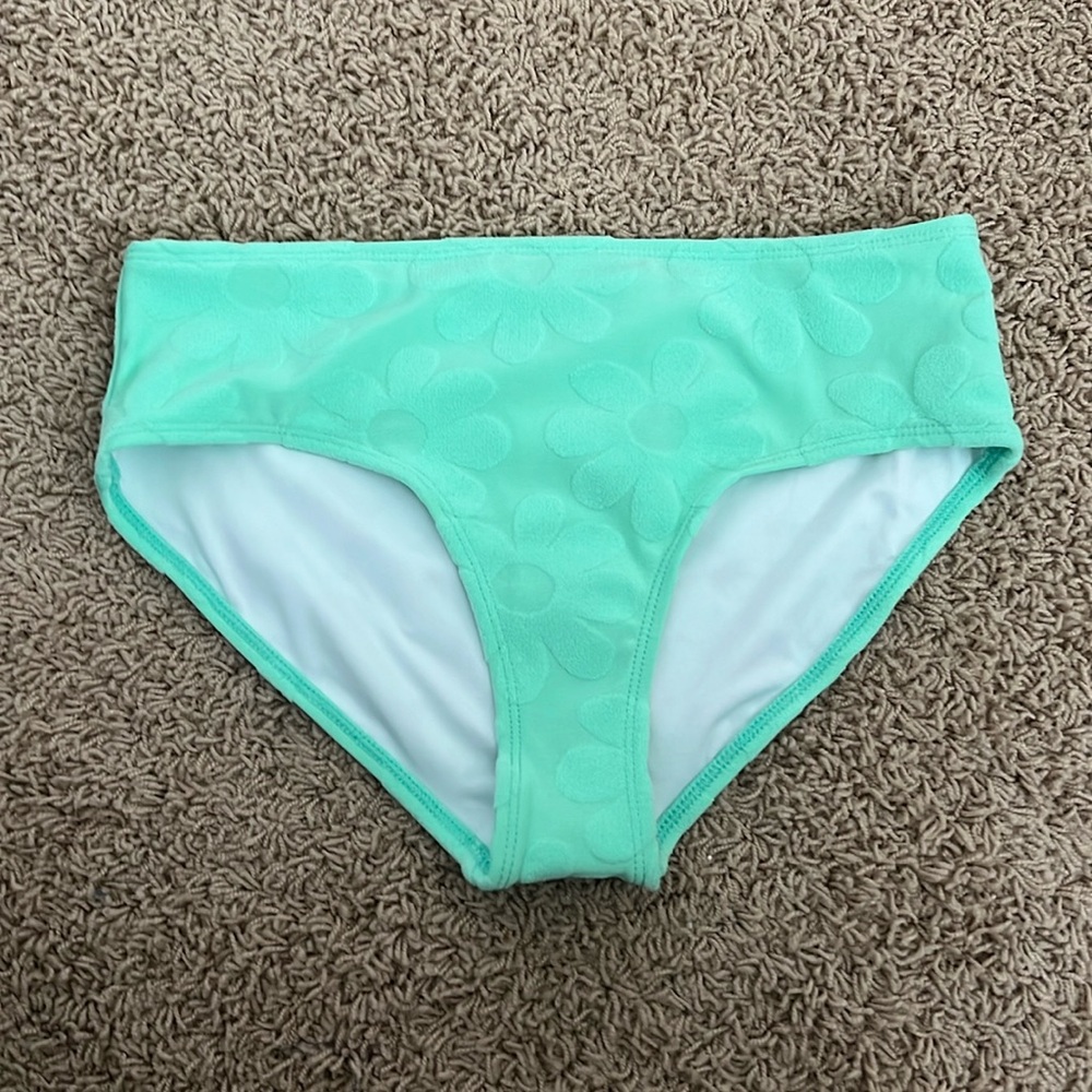 NWOT Mint Green Flower Old Navy Swimsuit Bottoms